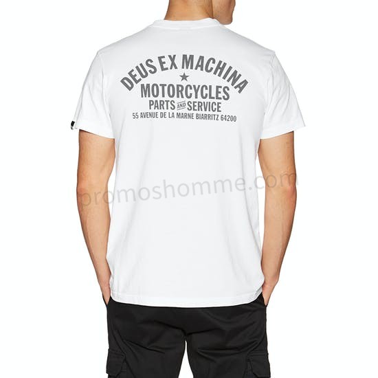 Meilleur Prix Garanti T-Shirt à Manche Courte Deus Ex Machina Biarritz Address - -1