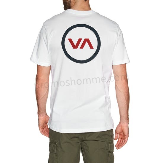 Meilleur Prix Garanti T-Shirt à Manche Courte RVCA Va Mod - -0