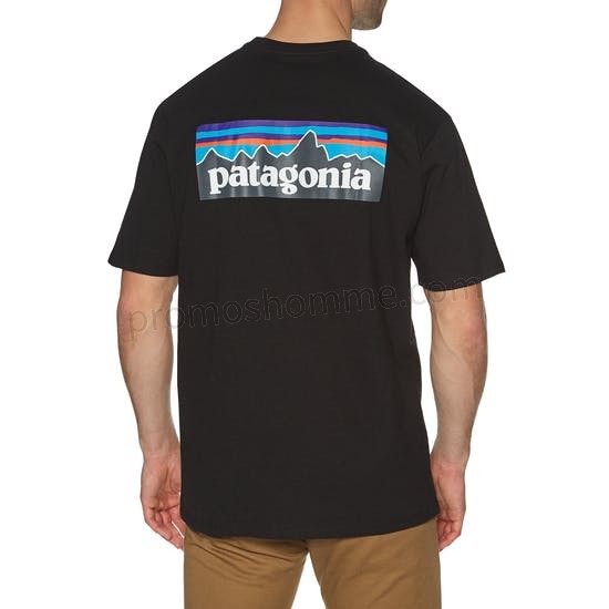 Meilleur Prix Garanti T-Shirt à Manche Courte Patagonia P6 Logo Responsibilitee - -0