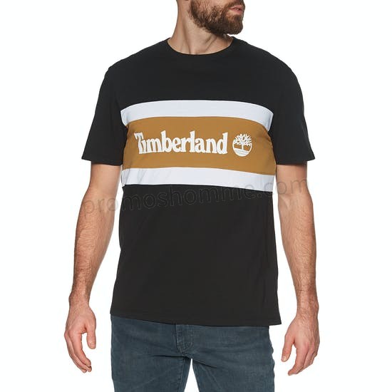 Meilleur Prix Garanti T-Shirt à Manche Courte Timberland Cut & Sew Colorblock - -0