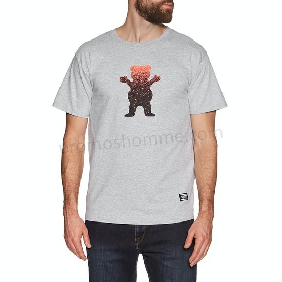 Meilleur Prix Garanti T-Shirt à Manche Courte Grizzly Og Bear Fadeaway - -0