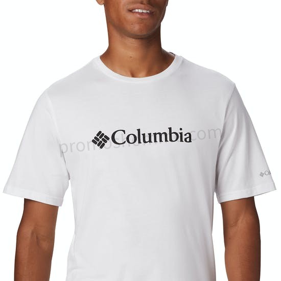 Meilleur Prix Garanti T-Shirt à Manche Courte Columbia Csc Basic Logo - -3