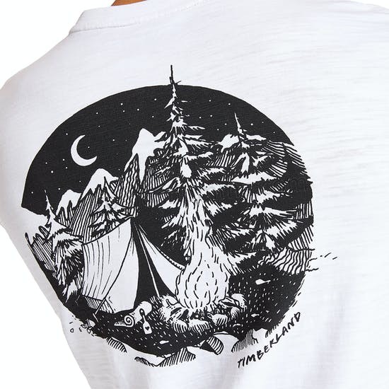 Meilleur Prix Garanti T-Shirt à Manche Courte Timberland Sawyer River Vintage Slub Graphic - -4