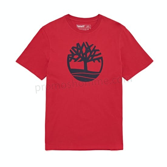 Meilleur Prix Garanti T-Shirt à Manche Courte Timberland Kennebec River Brand Tree - -0