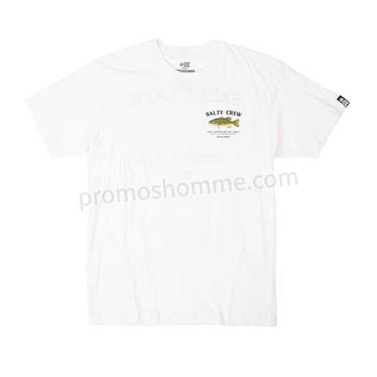 Meilleur Prix Garanti T-Shirt à Manche Courte Salty Crew Bigmouth Premium - -1
