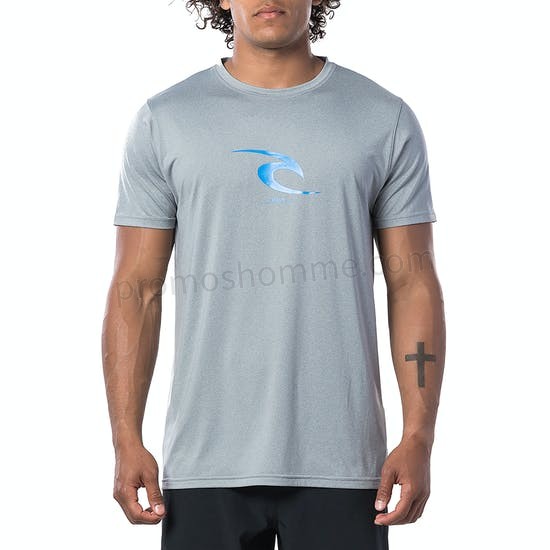 Meilleur Prix Garanti Surf T-Shirt Rip Curl Icon Short Sleeve UV - -0