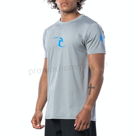 Meilleur Prix Garanti Surf T-Shirt Rip Curl Icon Short Sleeve UV - -1
