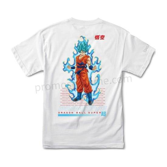 Meilleur Prix Garanti T-Shirt à Manche Courte Primitive Ssg Goku - -0