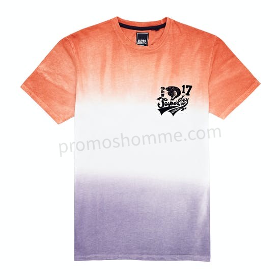Meilleur Prix Garanti T-Shirt à Manche Courte Superdry Tonal Dip Dye - -0