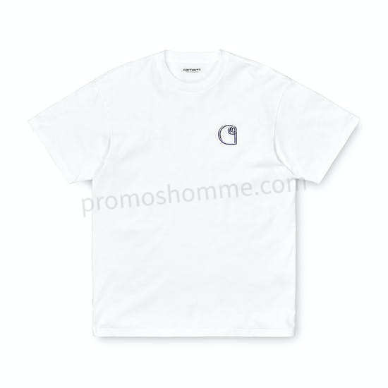 Meilleur Prix Garanti T-Shirt à Manche Courte Carhartt Commission Logo - -0
