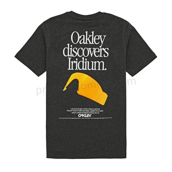 Meilleur Prix Garanti T-Shirt à Manche Courte Oakley Iridium - -0