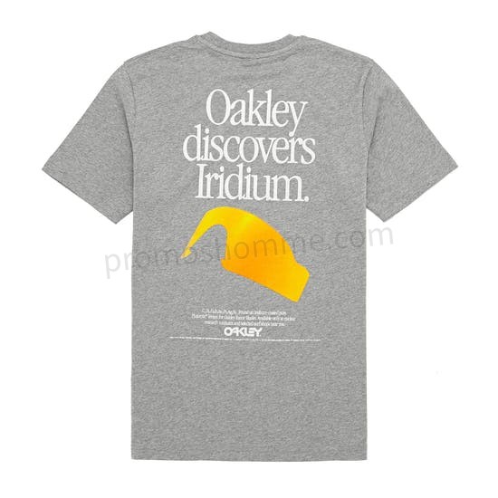 Meilleur Prix Garanti T-Shirt à Manche Courte Oakley Iridium - -0