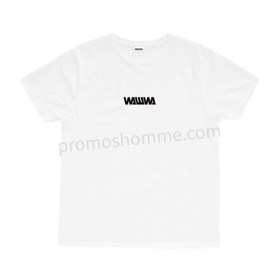 Meilleur Prix Garanti T-Shirt à Manche Courte Wawwa Basic Logo - -1