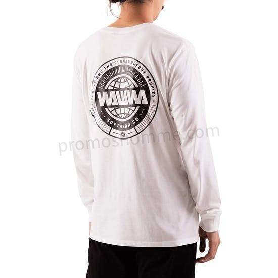 Meilleur Prix Garanti T-Shirt à Manche Longue Wawwa Logo - -0