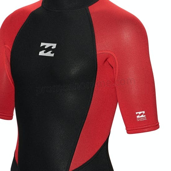 Meilleur Prix Garanti Combinaison de Surf Billabong 2mm Intruder Back Zip Shorty - -3