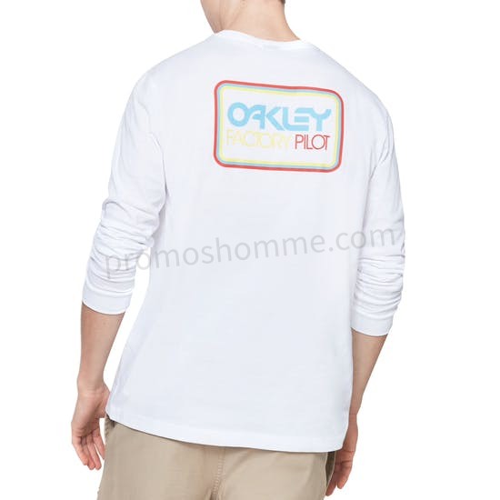 Meilleur Prix Garanti T-Shirt à Manche Longue Oakley Factory Pilot - -0