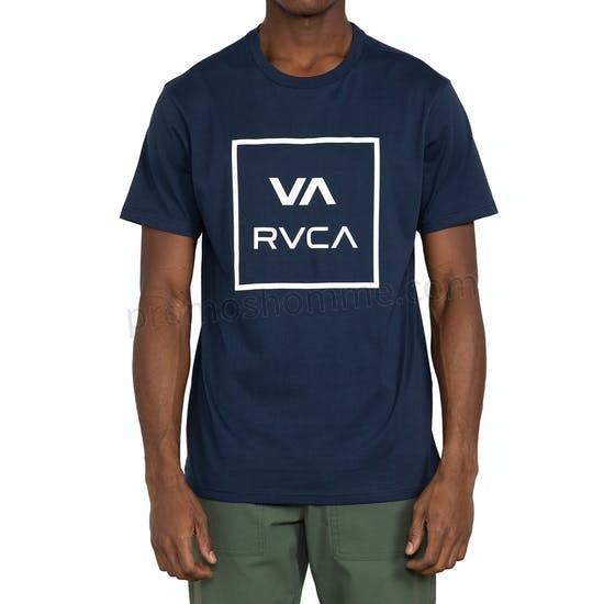 Meilleur Prix Garanti T-Shirt à Manche Courte RVCA Front Va All The Way - -0