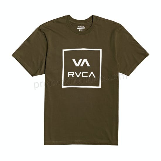 Meilleur Prix Garanti T-Shirt à Manche Courte RVCA Front Va All The Way - -3