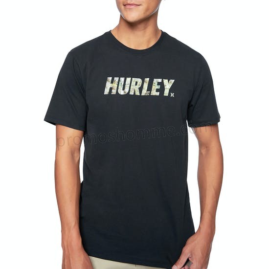 Meilleur Prix Garanti T-Shirt à Manche Courte Hurley Dri-fit Fastlane Realtree - -0