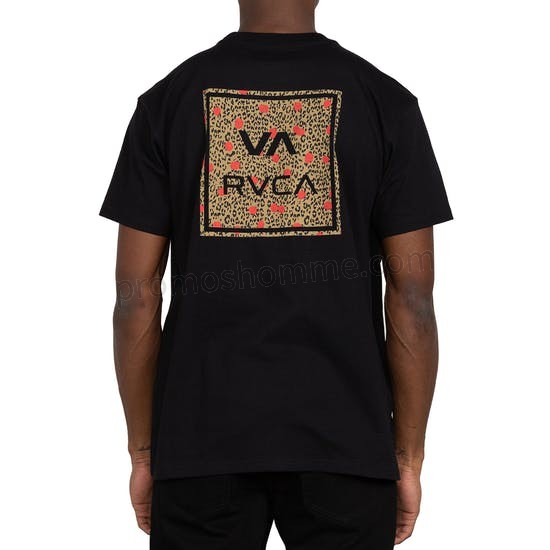 Meilleur Prix Garanti T-Shirt à Manche Courte RVCA Va All The Way - -0