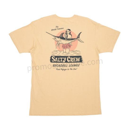 Meilleur Prix Garanti T-Shirt à Manche Courte Salty Crew Beachcomber Premium - -0