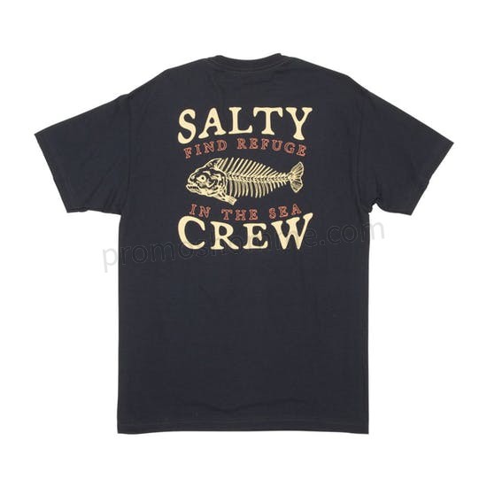 Meilleur Prix Garanti T-Shirt à Manche Courte Salty Crew Boneyard Standard - -0