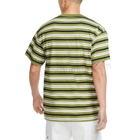 Meilleur Prix Garanti T-Shirt à Manche Courte Nike SB AOP Stripe - -1