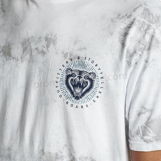 Meilleur Prix Garanti T-Shirt à Manche Courte Roark Revival Grizzly Wash - -3