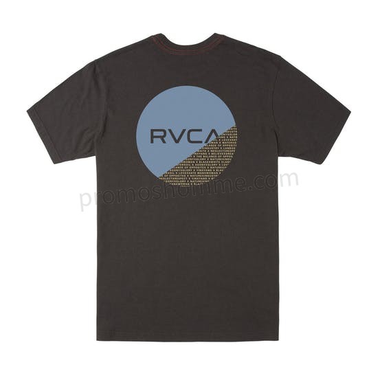 Meilleur Prix Garanti T-Shirt à Manche Courte RVCA Fraction - -1
