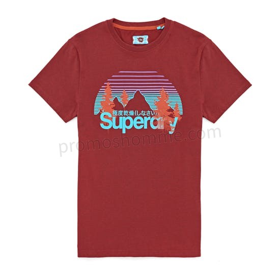 Meilleur Prix Garanti T-Shirt à Manche Courte Superdry Classic Wilderness - -0
