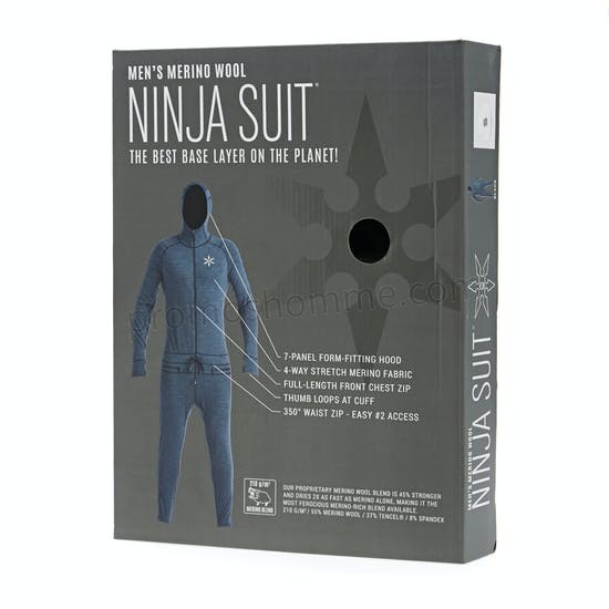 Meilleur Prix Garanti Leggings Seconde Peau Airblaster Merino Ninja Suit - -1