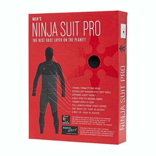 Meilleur Prix Garanti Leggings Seconde Peau Airblaster Ninja Suit Pro - -1