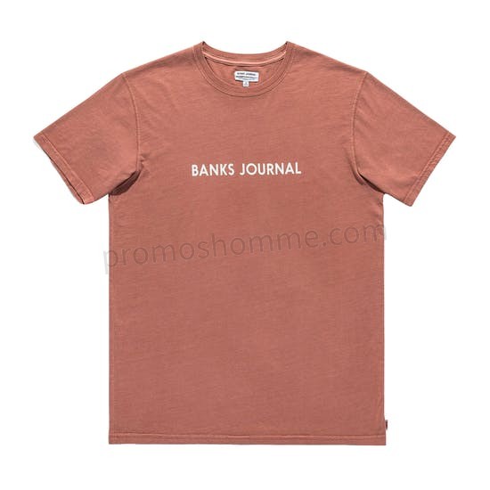 Meilleur Prix Garanti T-Shirt à Manche Courte Banks Label - -0