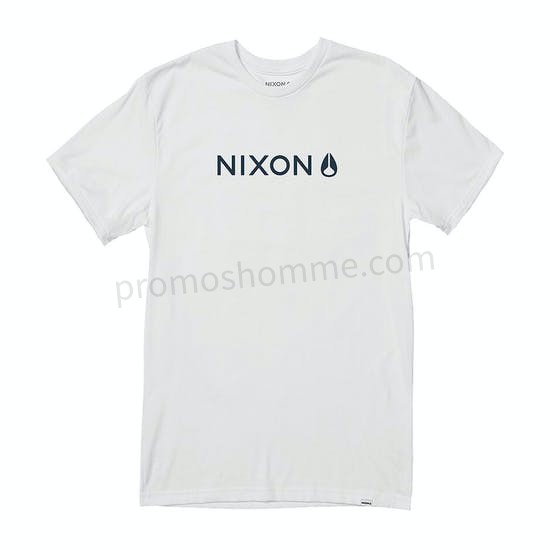 Meilleur Prix Garanti T-Shirt à Manche Courte Nixon Basis - -0