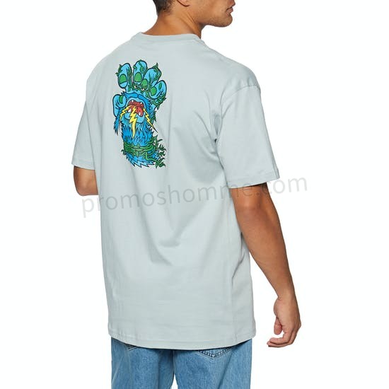 Meilleur Prix Garanti T-Shirt à Manche Courte Santa Cruz Bigfoot Screaming Hand T-shirt - -0