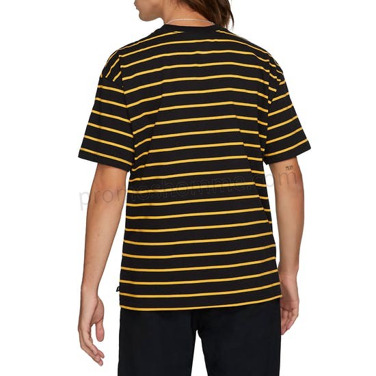 Meilleur Prix Garanti T-Shirt à Manche Courte Nike SB Yarn Dye Striped - -1