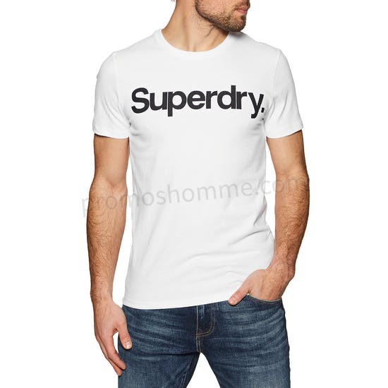Meilleur Prix Garanti T-Shirt à Manche Courte Superdry Classic Logo - -0