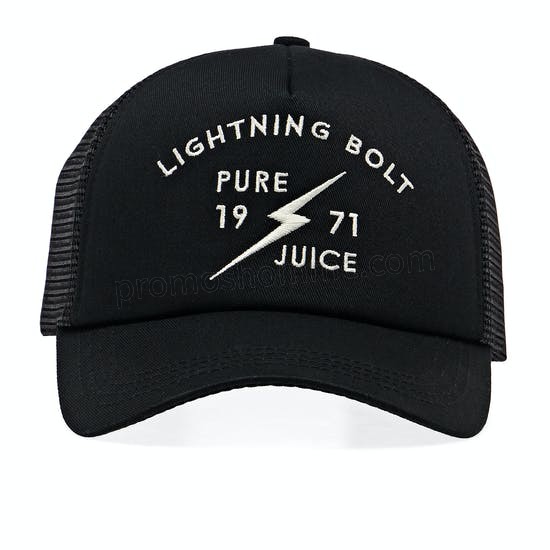 Meilleur Prix Garanti Casquette Lightning Bolt Pure Juice Trucker - -1