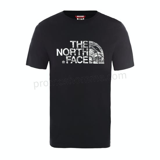 Meilleur Prix Garanti T-Shirt à Manche Courte North Face Woodcut Dome - -0