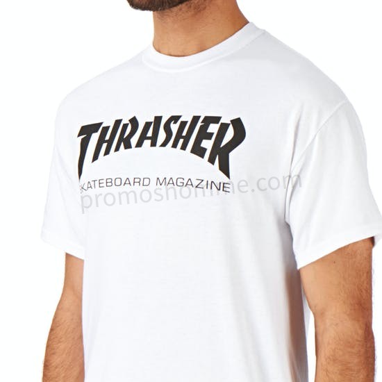 Meilleur Prix Garanti T-Shirt à Manche Courte Thrasher Skate Mag - -2