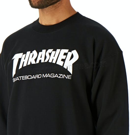 Meilleur Prix Garanti Sweat Thrasher Crew Skate Mag Logo - -2