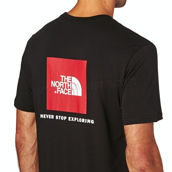 Meilleur Prix Garanti T-Shirt à Manche Courte North Face Red Box - -3