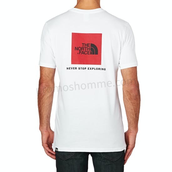 Meilleur Prix Garanti T-Shirt à Manche Courte North Face Red Box - -0