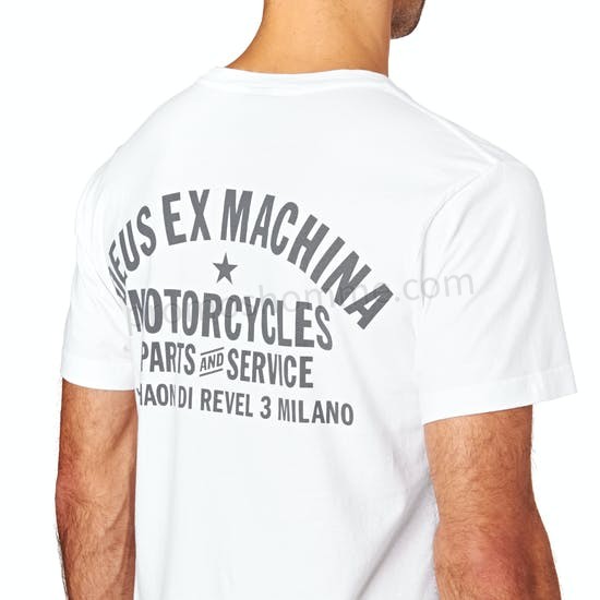 Meilleur Prix Garanti T-Shirt à Manche Courte Deus Ex Machina Milano Address - -3