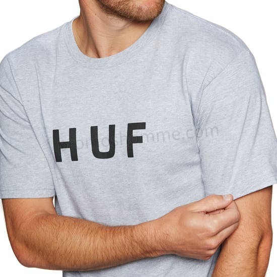 Meilleur Prix Garanti T-Shirt à Manche Courte Huf Essentials OG Logo - -1