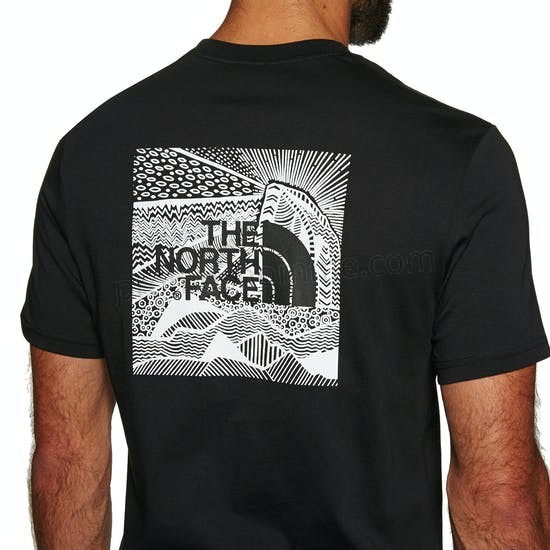 Meilleur Prix Garanti T-Shirt à Manche Courte North Face Red Box Celebration - -1