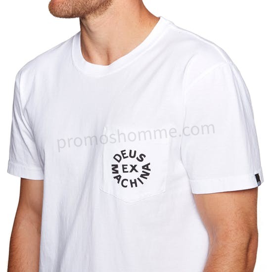 Meilleur Prix Garanti T-Shirt à Manche Courte Deus Ex Machina Logo - -2