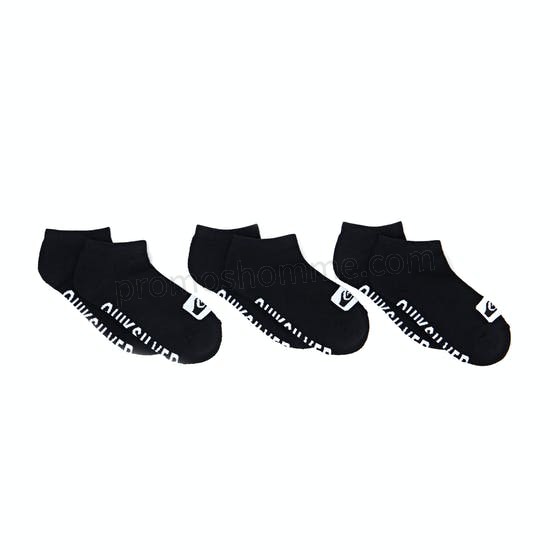 Meilleur Prix Garanti Fashion Socks Quiksilver 3 Pack Ankle - -1