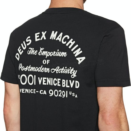 Meilleur Prix Garanti T-Shirt à Manche Courte Deus Ex Machina Venice Address - -1