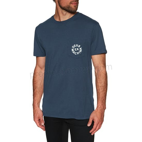 Meilleur Prix Garanti T-Shirt à Manche Courte Deus Ex Machina Deus Logo - -0